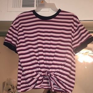 Pink Striped Shirt  ✨2 for 16$✨